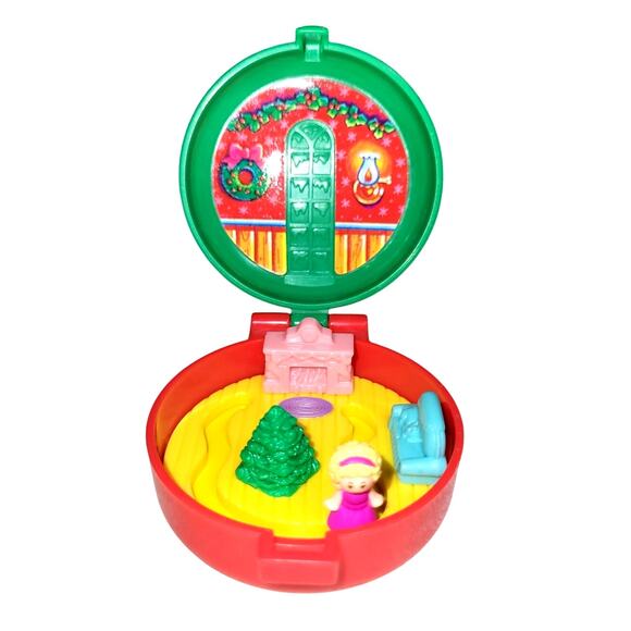 Vintage 1993 Bluebird Toys/ McDonalds Polly Pocket Miniature Play Set 3 PC Lot - Picture 2 of 11